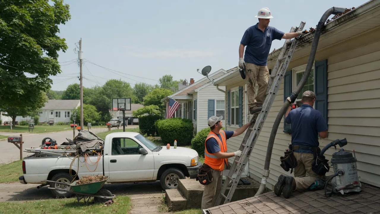 Gutter Installation in Frankfort, KY near me